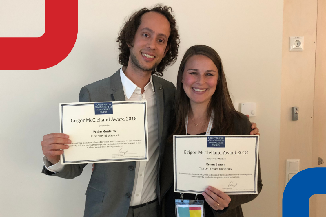 Pedro Monteiro & Erynn Beaton Griogor Mcclelland award